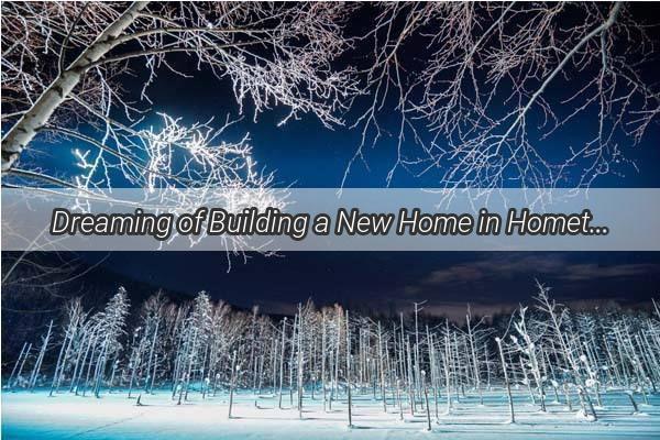 Dreaming of Building a New Home in Hometown A Journey of Nostalgia and Aspiration